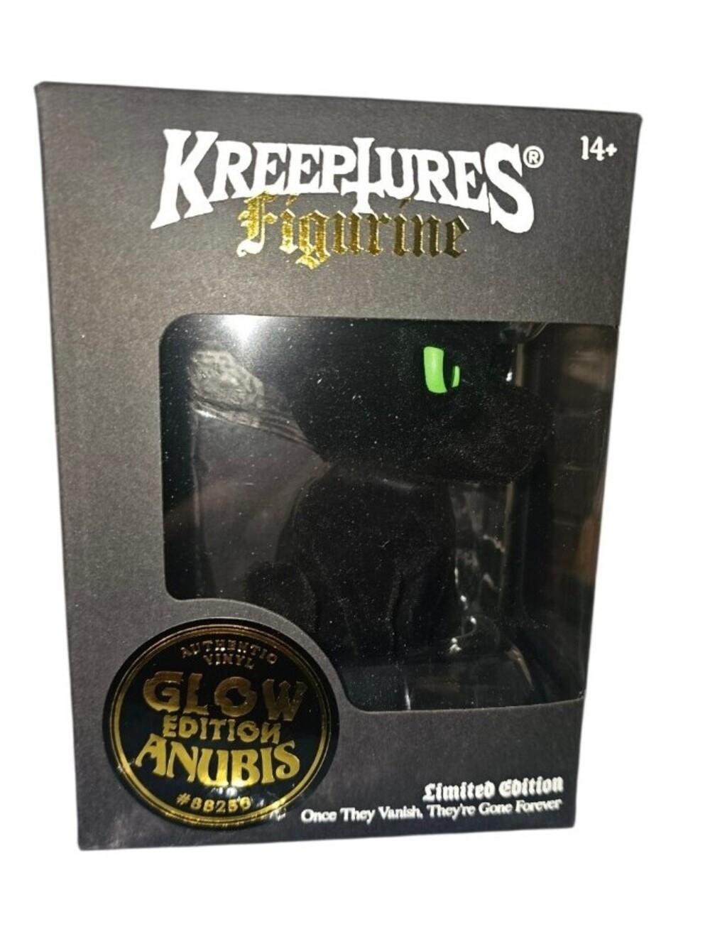 Killstar Kreeptures Glow Edition Anubis Vinyl Figurine NEW Limited Edition RARE